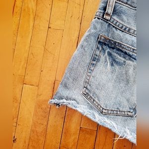 Free People Jean Shorts